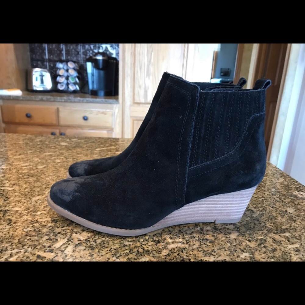 Franco Sarto wedge booties